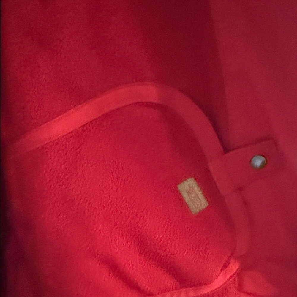 Pacific Trail Vibrant Red Quilted Zip Jacket size 2X removable hood - Picture 8 of 9